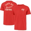 47 '47 RED TAMPA BAY BUCCANEERS TURN BACK FRANKLIN T-SHIRT