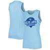 Soft As A Grape Royal Toronto Blue Jays Tri-blend Tank Top In Royal