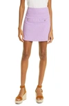Veronica Beard Emar Miniskirt In Violet