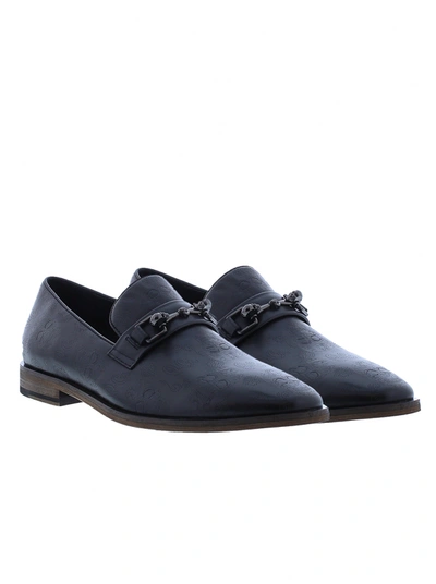 Robert Graham Empire Loafer In Jet Black