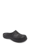 Bottega Veneta Beebee Intrecciato Embossed Clog In Black