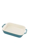 STAUB CERAMIC 10.5-INCH X 7.5-INCH RECTANGULAR BAKING DISH