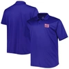 Fanatics Royal New York Giants Big & Tall Birdseye Polo In Royal
