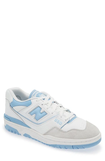New Balance 550 Low-top Trainers In White/blue