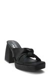 Coconuts By Matisse Esme Knot Slide Sandal In Black