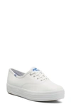 Keds The Platform Sneaker In White