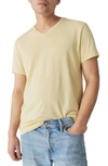 LUCKY BRAND VENICE V-NECK BURNOUT T-SHIRT