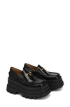 Naked Wolfe Delusion Platform Loafer In Black | ModeSens
