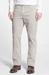 Ag Graduate Sud Straight Leg Pants In Folkestone Grey