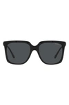 Vogue 54mm Square Sunglasses In Black