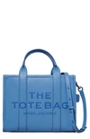 Marc Jacobs Blue Medium 'the Tote Bag' Tote In Spring Blue/silver