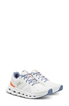 On Cloudswift Sneakers In Undyed White/ Flame