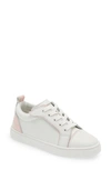 CHRISTIAN LOUBOUTIN CHRISTIAN LOUBOUTIN KIDS' FUNNYTO CALFSKIN LEATHER SNEAKER