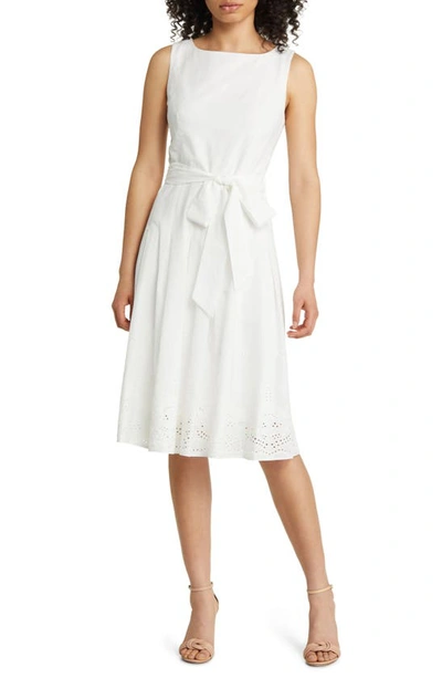 anne klein embroidered dress Anne Klein