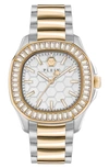 Philipp Plein Women's Spectre Lady Two-tone Stainless Steel Bracelet Watch 38mm In Ip Yellow Gold,stainless Steel