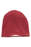 Grace Eleyae Slap Satin Lined Knit Cap In Wine
