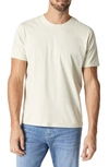 Mavi Jeans Raw Edge Cotton T-shirt In Tofu