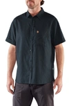 FJALL RAVEN OVIK TRAVEL SHORT SLEEVE BUTTON-UP SHIRT