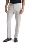 Reiss Eastbury Cotton Stretch Slim Fit Chino Pants In Stone