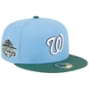 NEW ERA NEW ERA  SKY BLUE/CILANTRO WASHINGTON NATIONALS 2018 MLB ALL-STAR GAME 59FIFTY FITTED HAT