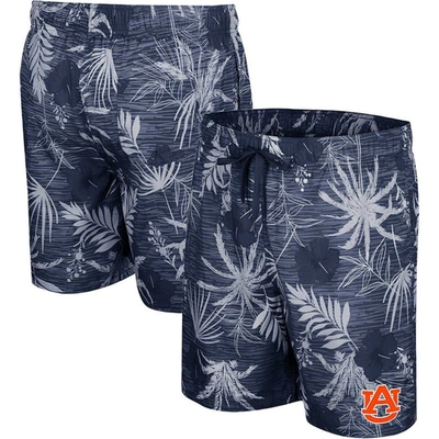 Colosseum Navy Auburn Tigers What Else Is New Swim Shorts