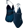 G-iii 4her By Carl Banks Navy Dallas Cowboys Full Count One-piece Swimsuit In Navy