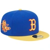 New Era Men's  Royal, Yellow Boston Red Sox Empire 59fifty Fitted Hat In Royal