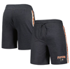 Concepts Sport Charcoal Philadelphia Flyers Team Stripe Shorts In Charcoal