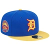 New Era Men's  Royal, Yellow Detroit Tigers Empire 59fifty Fitted Hat In Royal