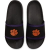 NIKE CLEMSON TIGERS OFF-COURT WORDMARK SLIDE SANDALS