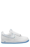 Nike Air Force 1 '07 Sneakers In White And Blue