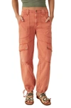 Free People Come And Get It Ankle Utility Pants In Spice Route