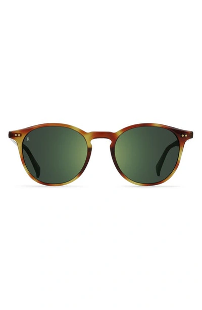 Raen Basq S990 Round Sunglasses In Green