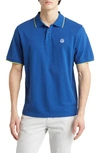 NORTH SAILS TIPPED STRETCH COTTON POLO