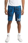 Hvman French Terry Shorts In Crinkled