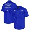 Columbia Royal Kentucky Wildcats Bonehead Button-up Shirt In Royal