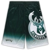 Fanatics Men's  Hunter Green Milwaukee Bucks Big And Tall Graphic Shorts In Hunter Green