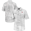 Colosseum White Alabama Crimson Tide Realtree Aspect Charter Full-button Fishing Shirt In White