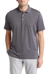 Peter Millar Stretch Jersey Performance Polo In Black