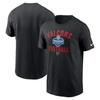 Nike Black Atlanta Falcons 2022 Training Camp Athletic T-shirt In Black
