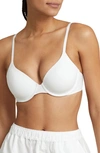 Polo Ralph Lauren Underwire T-shirt Bra In White Cloud