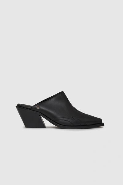 Anine Bing Tania Mules In Black