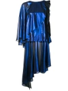 ROBERT WUN FOILED EFFECT DRESS,S17161712056230