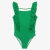 Molo Kids' Nathalie Swimsuit Green Bee