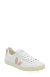 Veja White Esplar Sneakers In Extra-white Babe