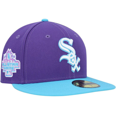 New Era Purple Chicago White Sox Vice 59fifty Fitted Hat