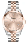 Ferragamo Classic Bracelet Watch In Gold
