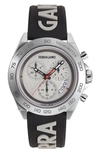 Ferragamo Urban Chrono Watch In Black