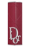 Dior Addict Refillable Couture Lipstick Case In #1 Brick Cannage
