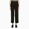 's Max Mara Midnight Wool Nichols Palazzo Pant In Black